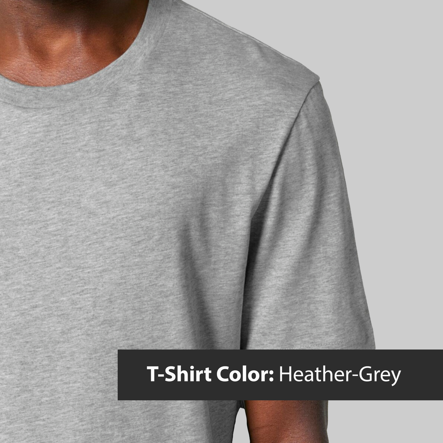 Hate Less, Love More - Unisex Shirt aus qualitativer Bio-Baumwolle - Rückenprint