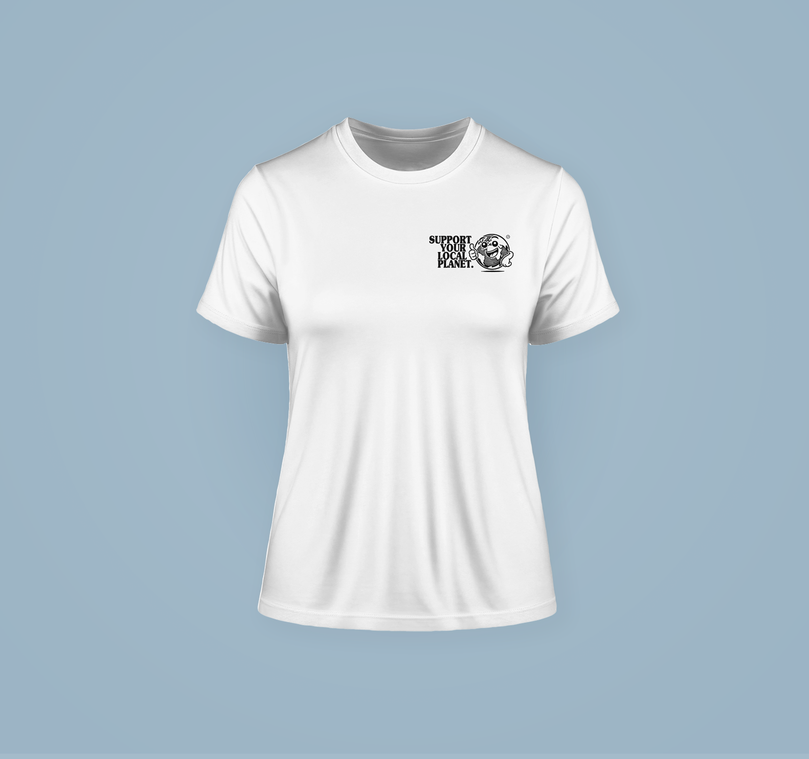 Sostieni il tuo pianeta locale: camicia organica da donna