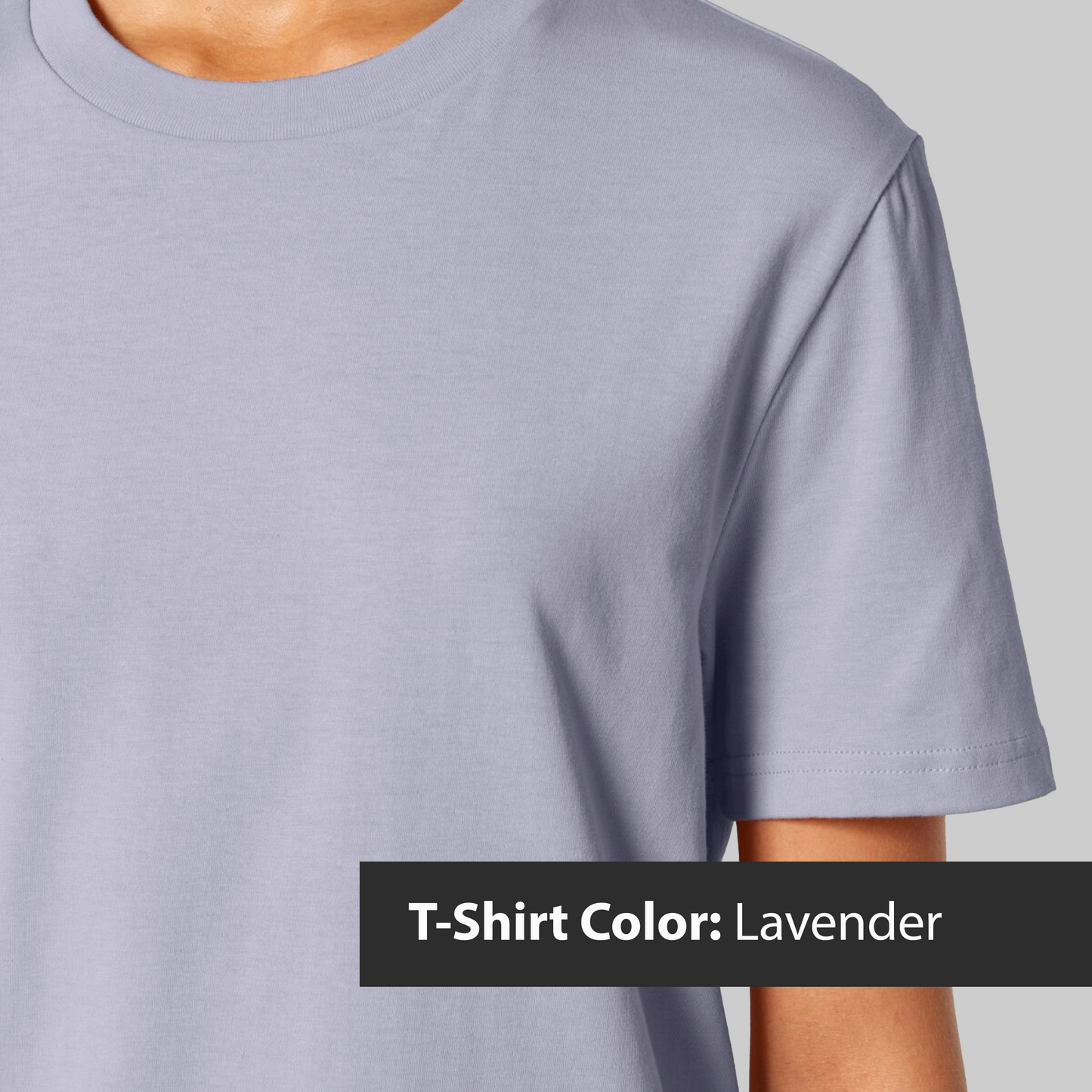 Keep Loving - Lavender - Organic Unisex Shirt with back print