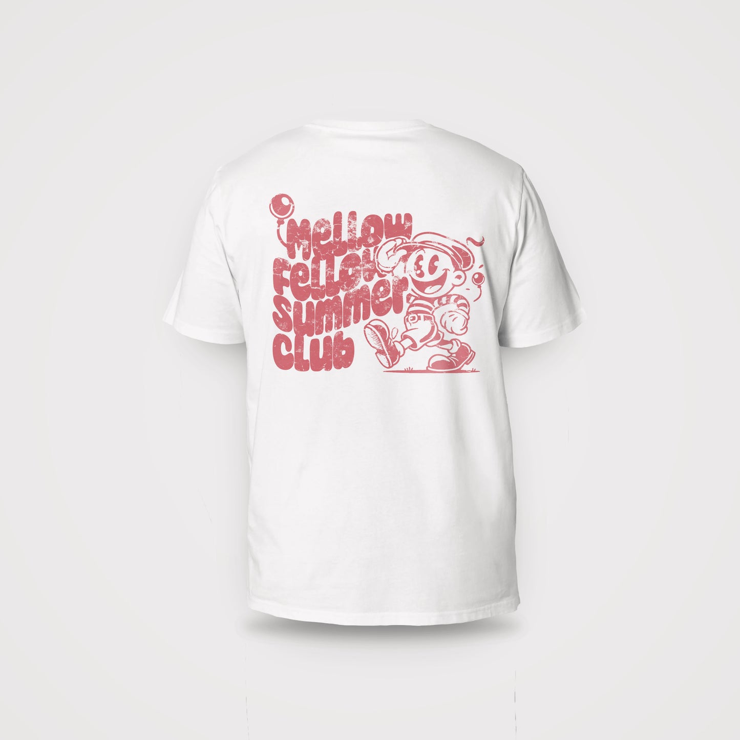 Mellow Fellow Summer Club - Organic Unisex Shirt with back print