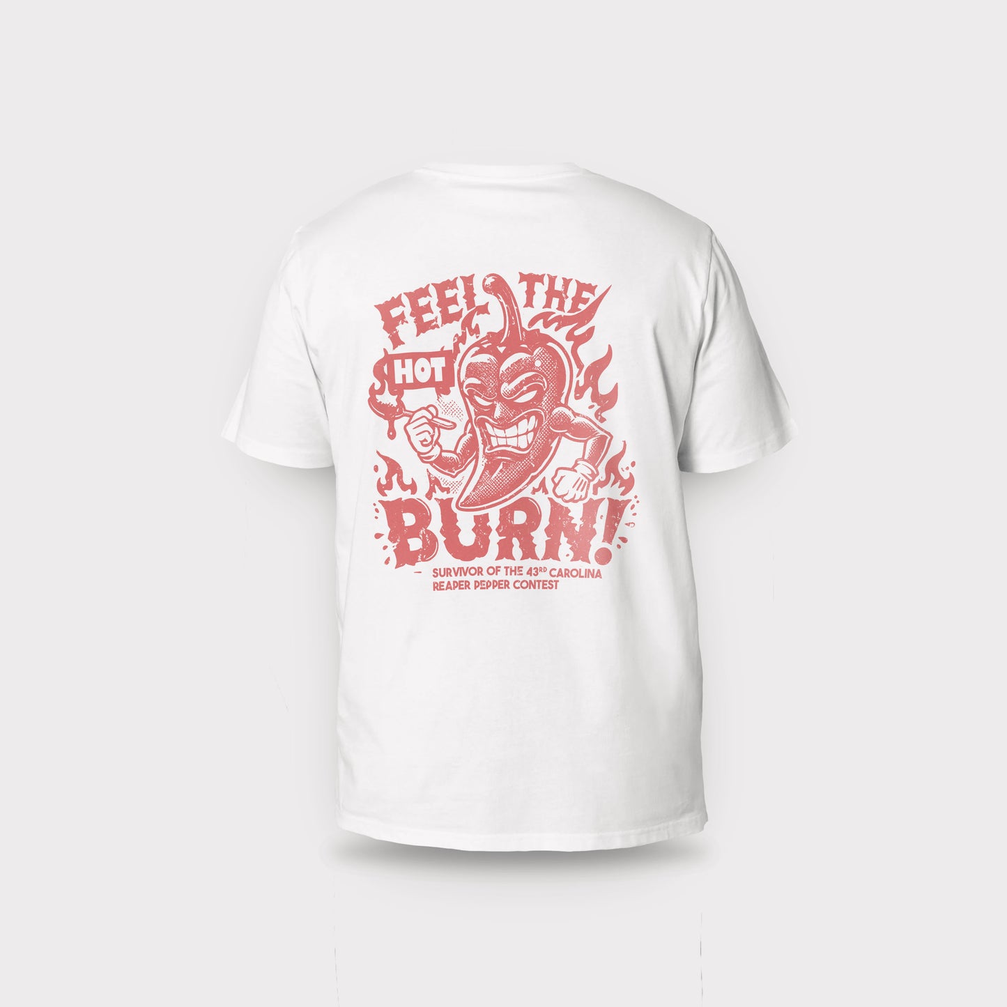 Feel The Burn Carolina Contest - Organic Unisex Shirt mit Rückenprint