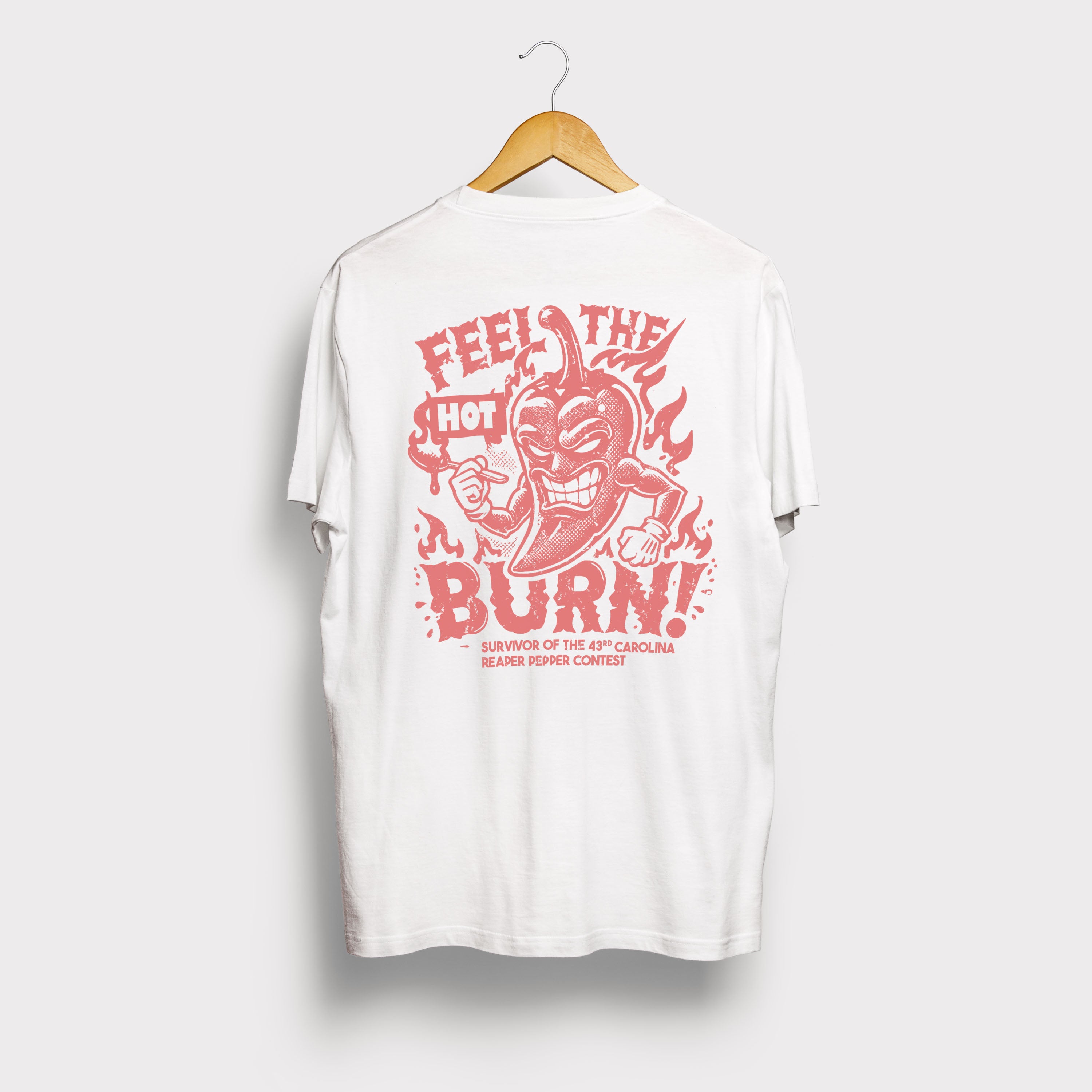 Feel The Burn Carolina Contest - Organic Unisex Shirt mit Rückenprint