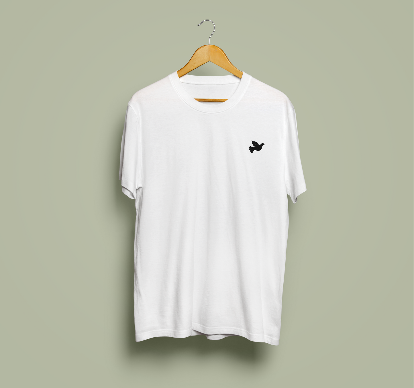 Iconic "Dove" - ​​Unisex shirt made of high-quality organic cotton - chest print